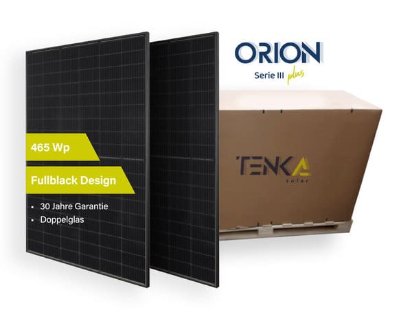 tenka solar orion serie 3 plus 465 watt dual glas bifacial full black