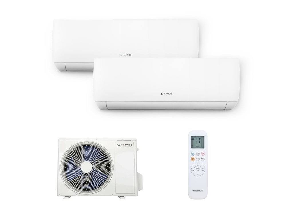NAITEC Multisplit 5 kW + 2x New Smart 3,5 kW