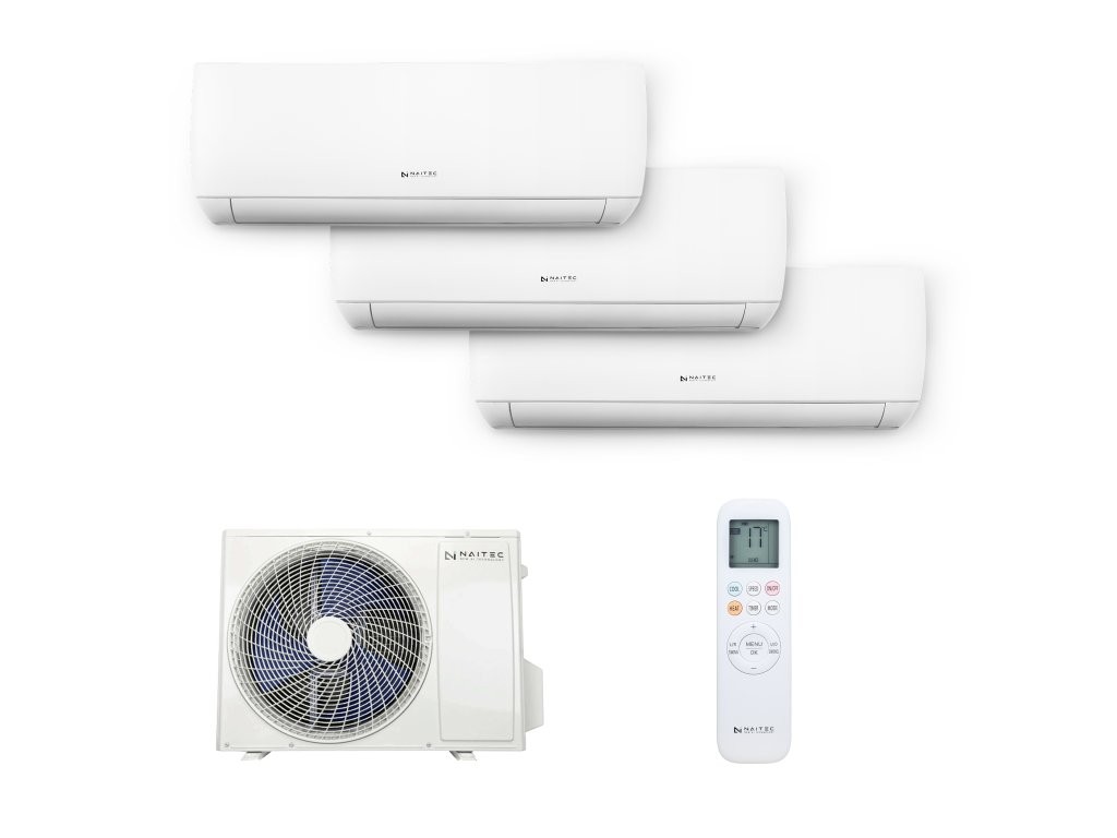NAITEC Multisplit 8 kW + 3x New Smart 3,5 kW