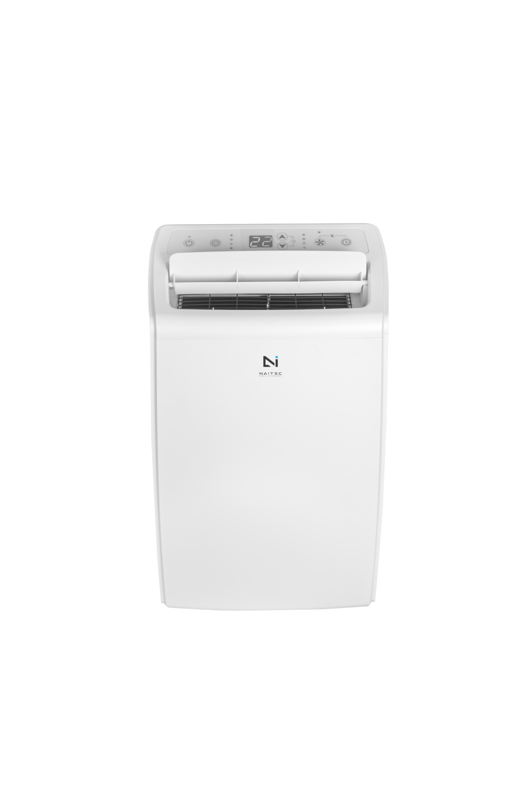 Naitec FLEXI 3,5 kW Mobile Klimaanlage – Flexibel Kühlen ohne Montage 13 FRONT INNER TOP