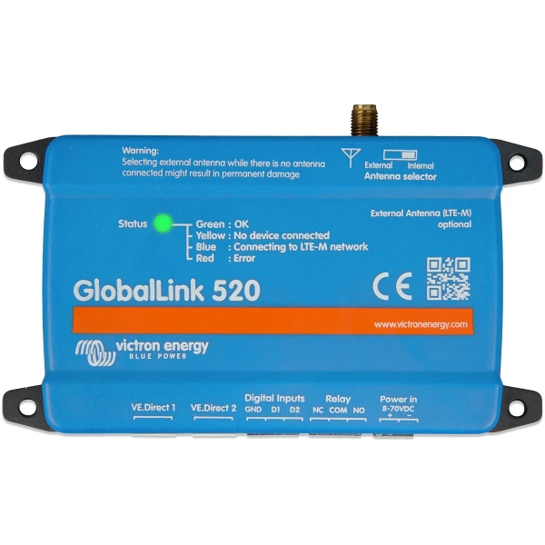 Victron GlobalLink 530 4G LTE Systemüberwachung 15 GlobalLink 530
