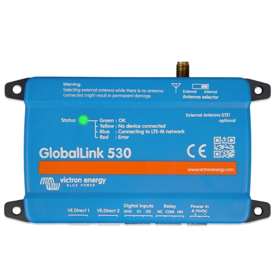 Victron GlobalLink 530 4G LTE Systemüberwachung 11 GlobalLink 530